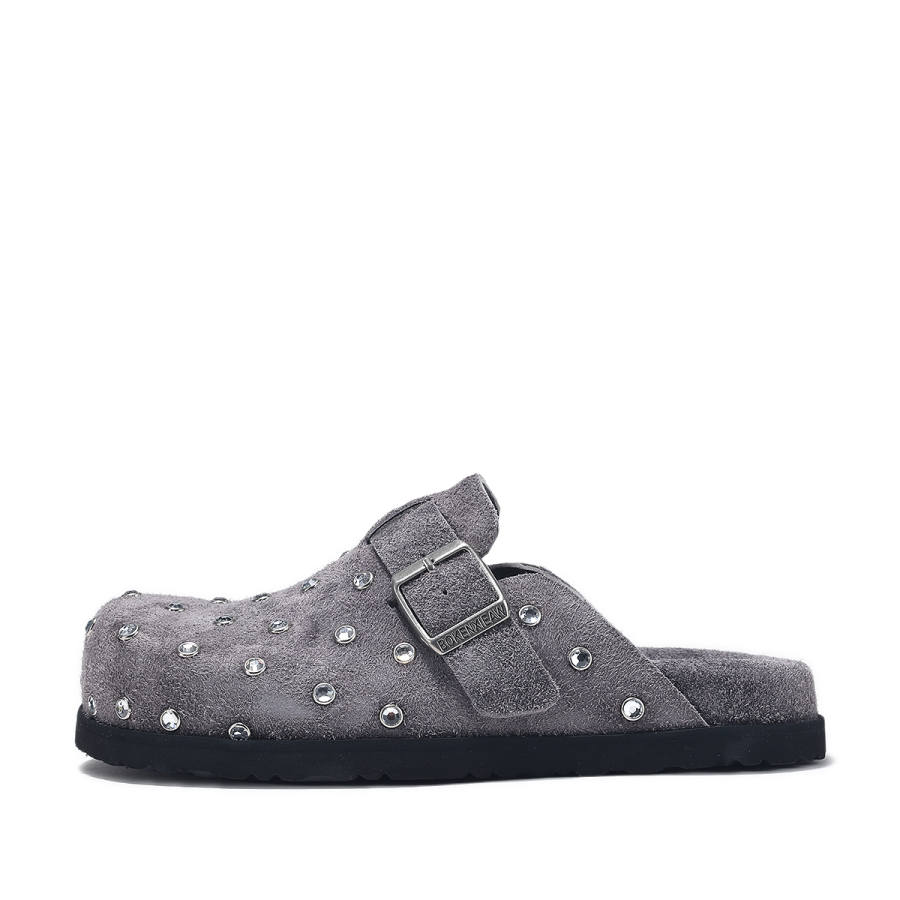 BELLALILY Abrasion Resistant Closed Toe Slippers Women's
