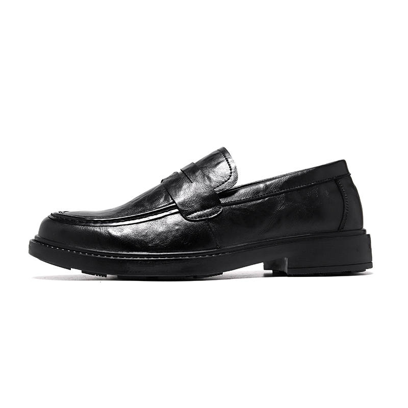 CAOZE Men's Casual Shoes Men's Low Top Black, Brown