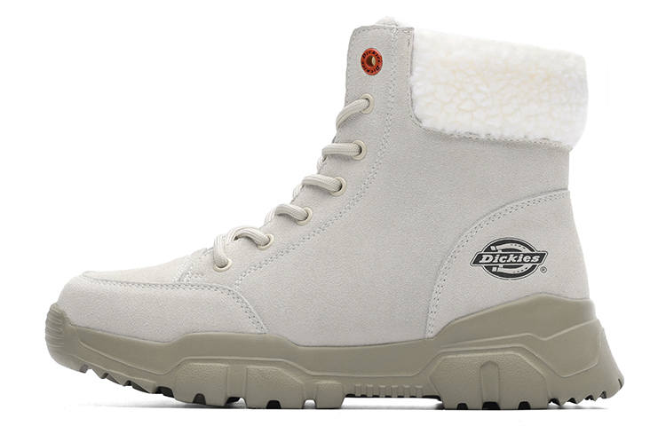 Dickies Dickies Cow Split Leather Crew Combat Boots Women's Beige