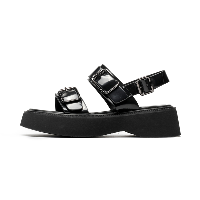 BOJUEMAO One Strap Sandals Women's