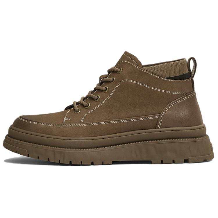 Tata Tata Cow Leather Combat Boots Men's