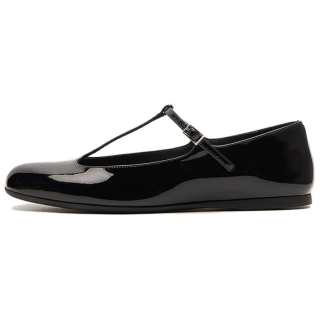 Le Saunda Top Grain Cow Leather Mary Jane Shoes Women's
