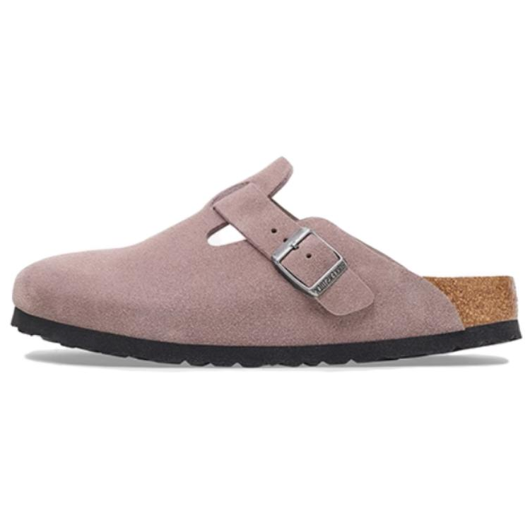 Birkenstock Boston Birkenstock Soft Footbed Narow 'Faded Purple'