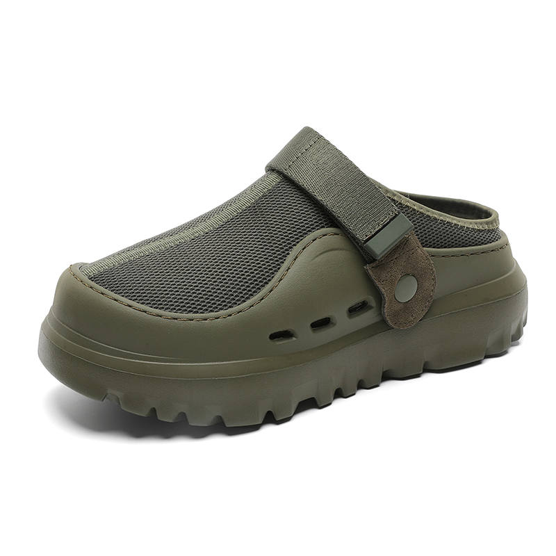 MPZY MPZY Closed Toe Slippers Unisex Green
