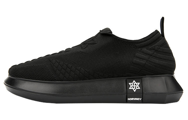 NORVINCY Novanxi Mesh Low top Skateboard Shoes Unisex Black