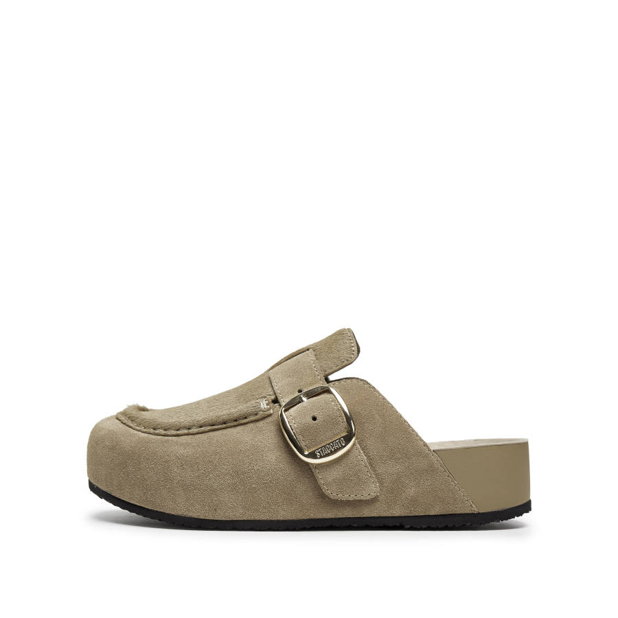 Staccato Rubber Sole Slip Resistant Closed Toe Slippers Women's