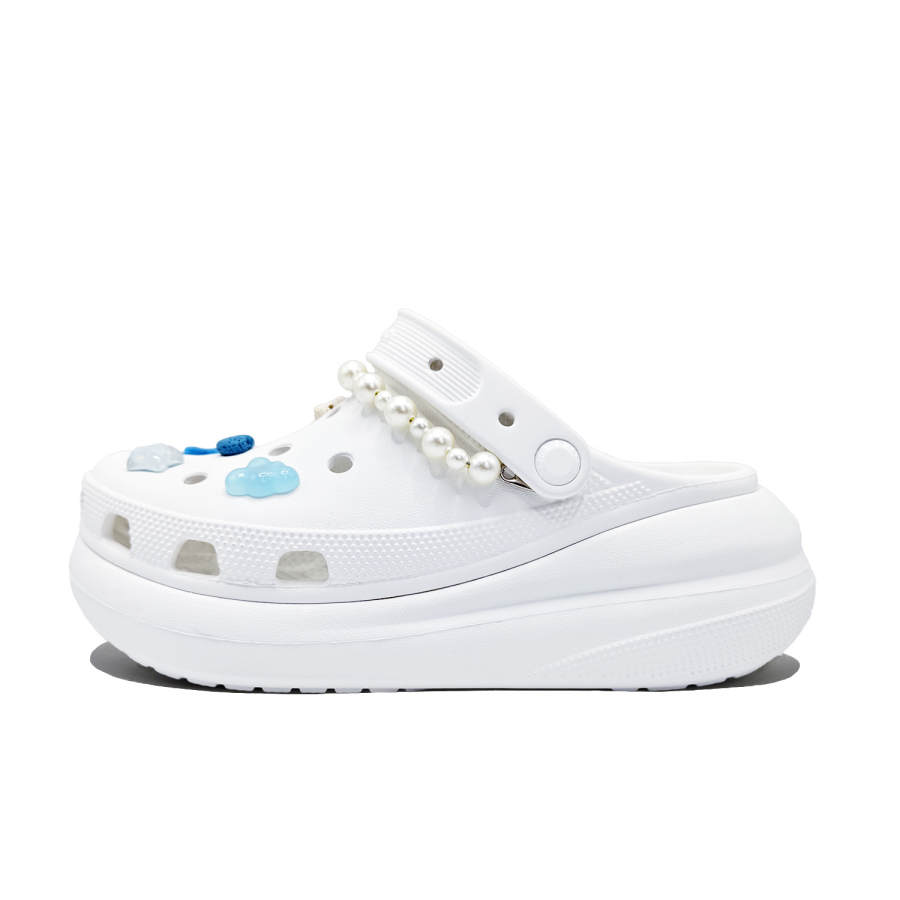 Crocs Crocs Crush Clog EVA Clogs Women's White