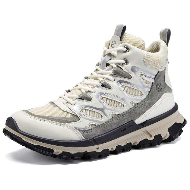 Ecco Cow Leather Abrasion Resistant Abrasion Resistant Mid top Hiking Shoes Women's