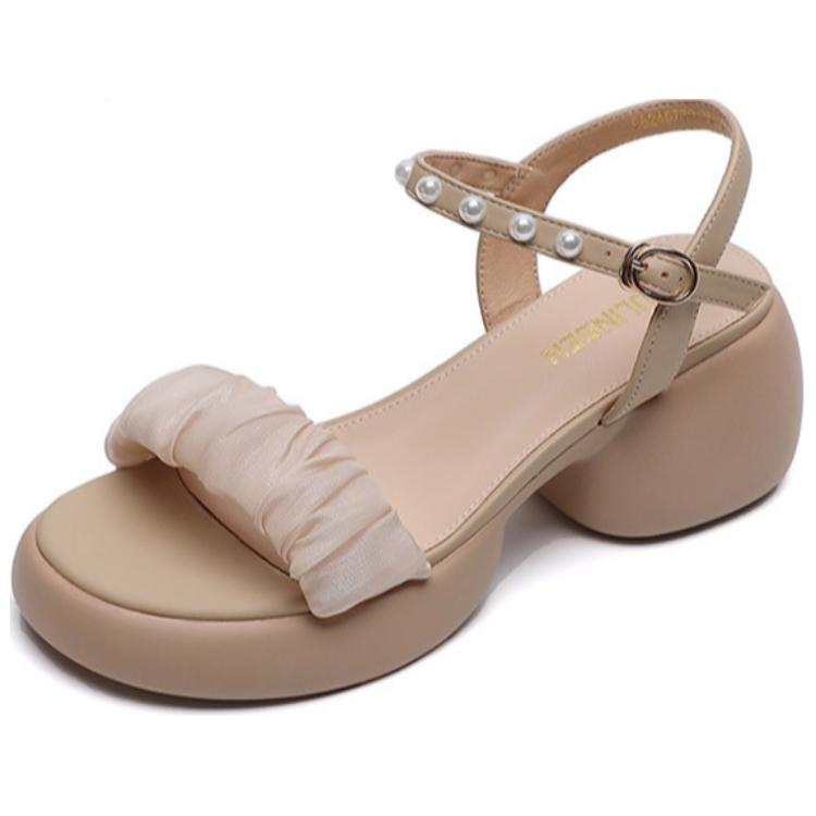 Mulinsen One Strap Sandals Approx. 6.5cm Women's