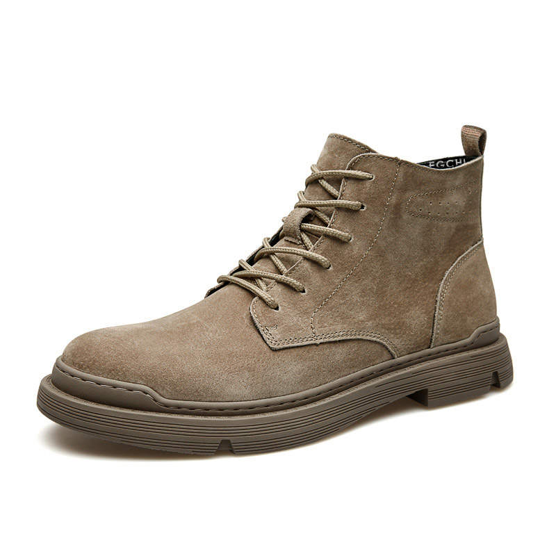 EGCHI EGCHI Leather Crew Combat Boots Men's