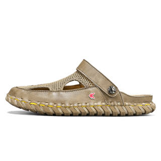 ZANSITE Rubber Sole Odor Resistant Closed Toe Slippers Men's