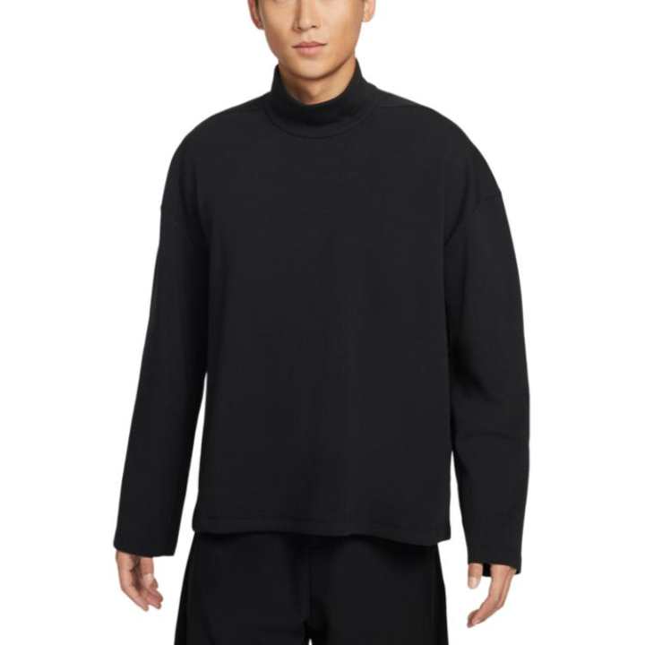 Nike Nike T Shirts Men's Black Stand Collar Moderate