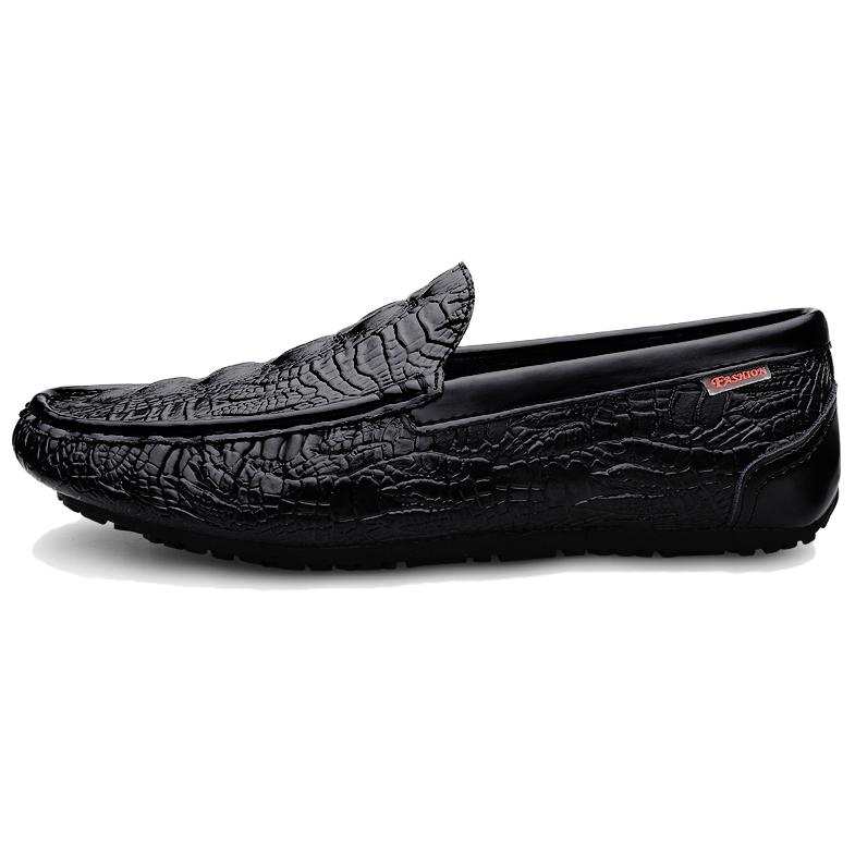 XIMO BULL Casual Leather Shoes Men's Low Top Brown