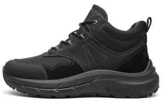 CROWN Cow Leather Casual Boots Men's