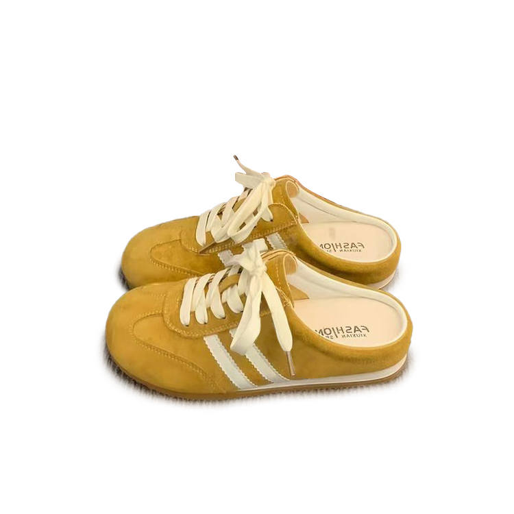 LIANGHUO Quiet Abrasion Resistant Slip Resistant Closed Toe Slippers Women's