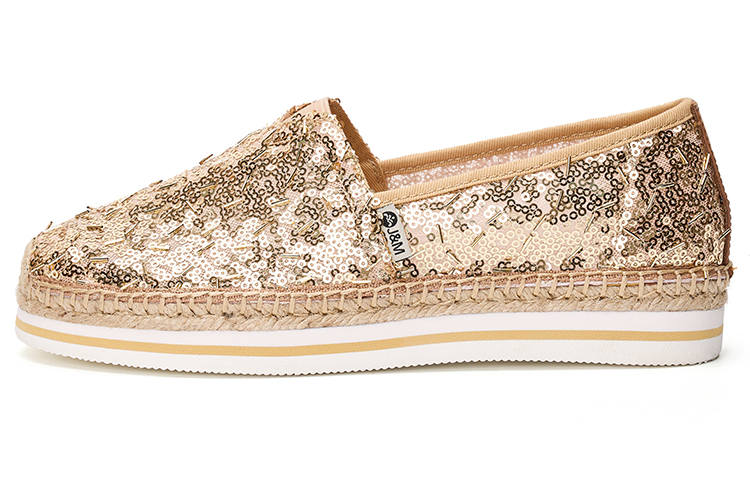 Joy&Mario Espadrilles Women's Gold/Champagne/Red