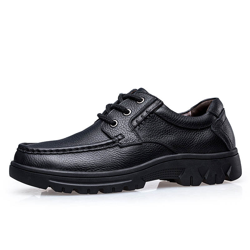 GONGNIULEITING Top Grain Cow Leather Casual Shoes Men's