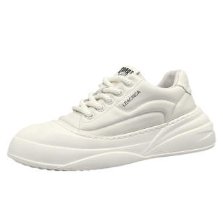 H2 Top Grain Cow Leather Low top Casual Shoes Men's