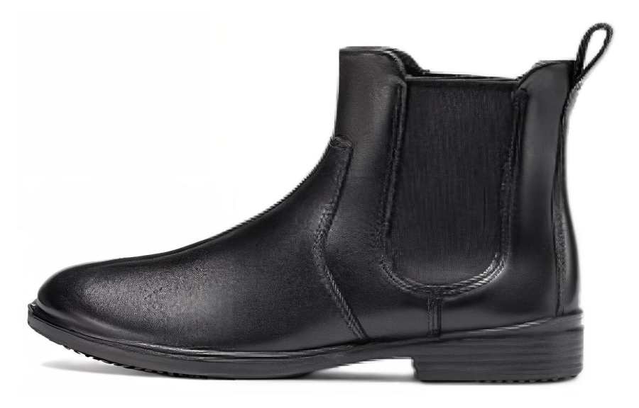 Ecco Ecco Leather Short Chelsea Boots 2cm Women's Black