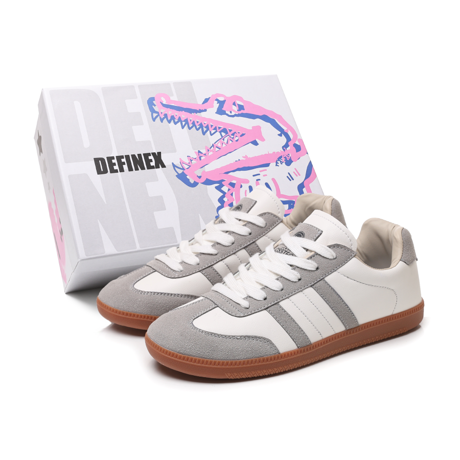 DEFINEX German Army Trainers Abrasion Resistant Lightweight Slip Resistant Low top Skateboard Shoes Unisex