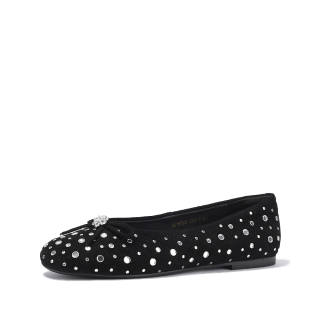 Brut Ros′e Sheepskin Casual Shoes Women's Black