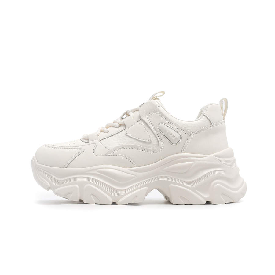 RED DRAGONFLY Low top Chunky Sneakers Women's White