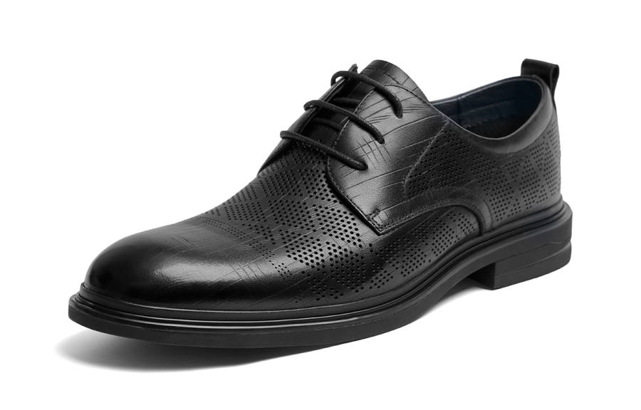 RED DRAGONFLY Cow Leather Dress Shoes Men's