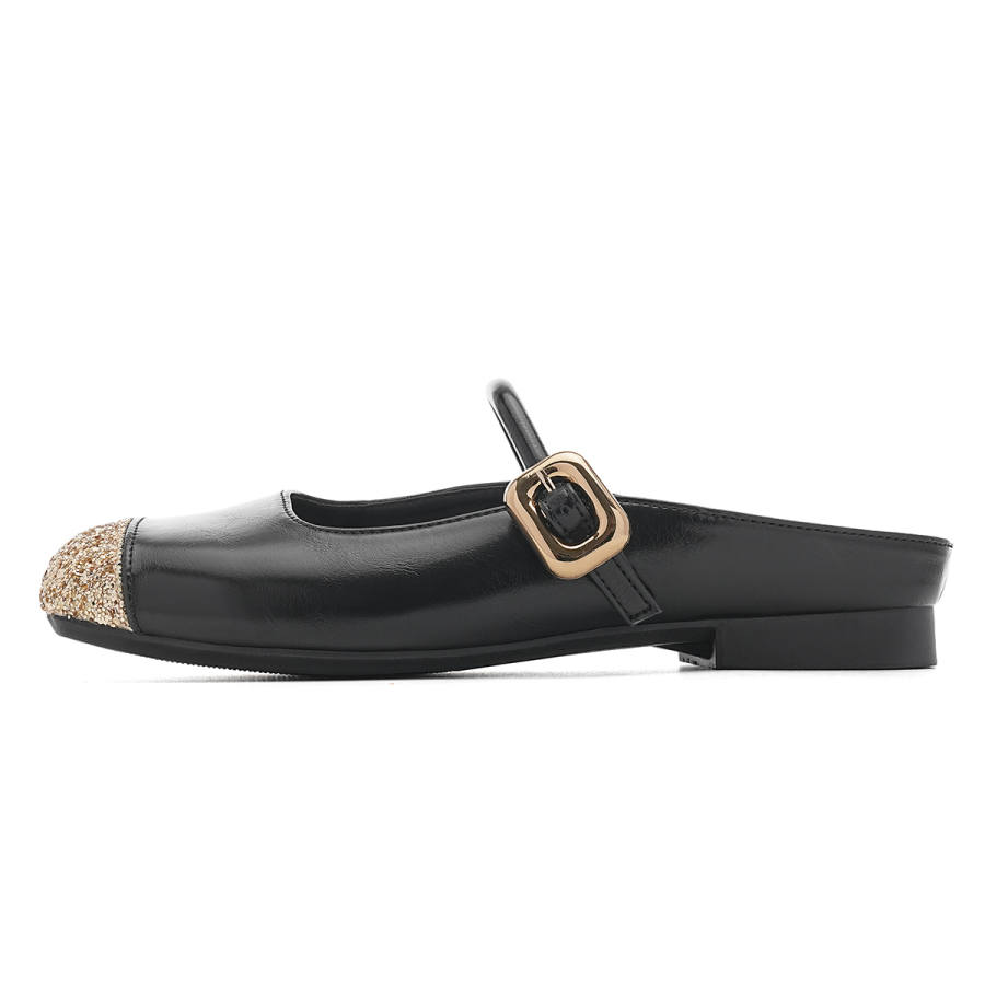 EBLAN EBLAN Closed Toe Slippers Women's Black