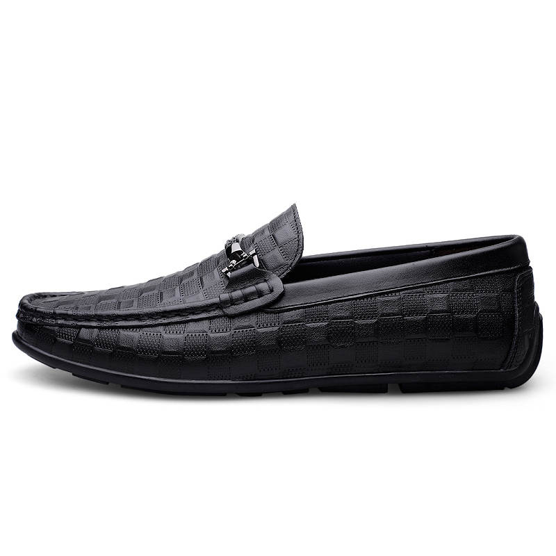 PEHL Men's Casual Shoes Men's Low Top Black/White/Yellow
