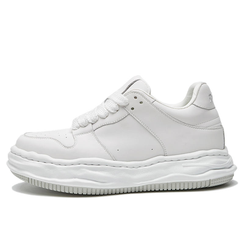 DVO Abrasion Resistant Balance Abrasion Resistant Balance Low top Platform Skateboard Shoes Unisex White