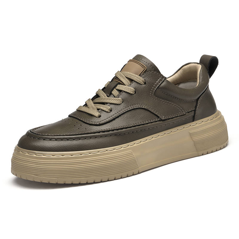 GONGNIULEITING Cow Split Leather Slip Resistant Abrasion Resistant Cushioning