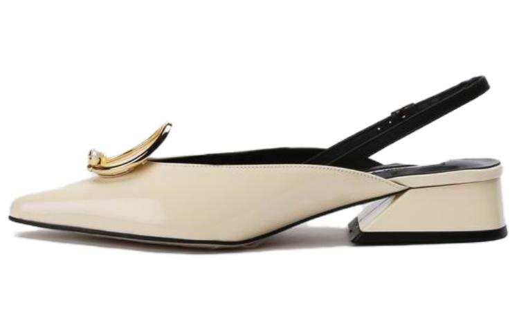 YUUL YIE Leather Casual Shoes Women's White Black