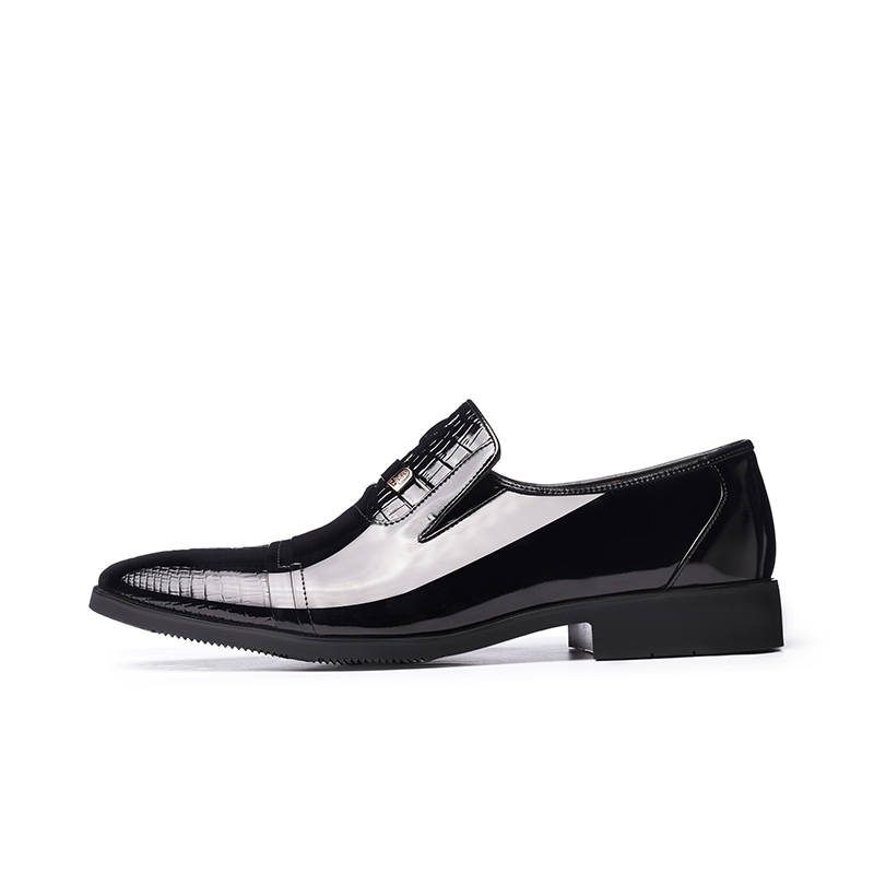 LAORENTOU Top Grain Cow Leather Dress Shoes Men's