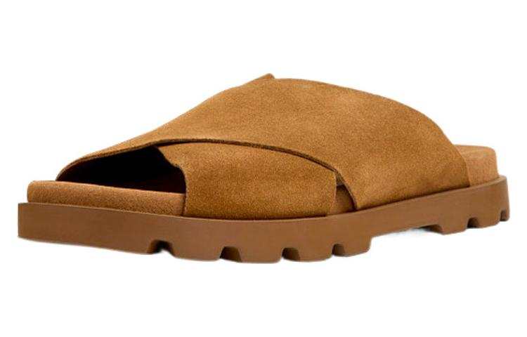 CAMPER Slip Resistant Slip Resistant Slide Slippers Men's Umber