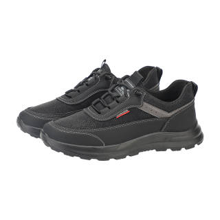 TAIHEYUAN Microfiber Leather Low top Casual Shoes Men's Black