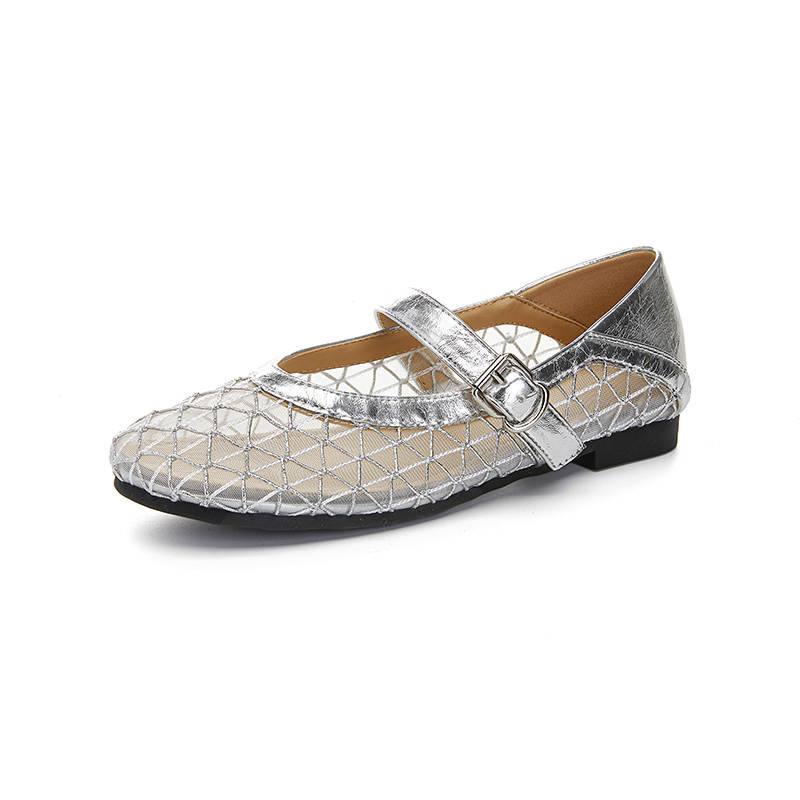 BANGQIAO Pu Chunky Heel Mary Jane Shoes Women's