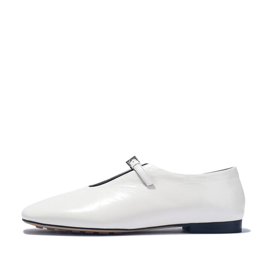 BELLALILY Top Grain Cow Leather Mary Jane Shoes Women's