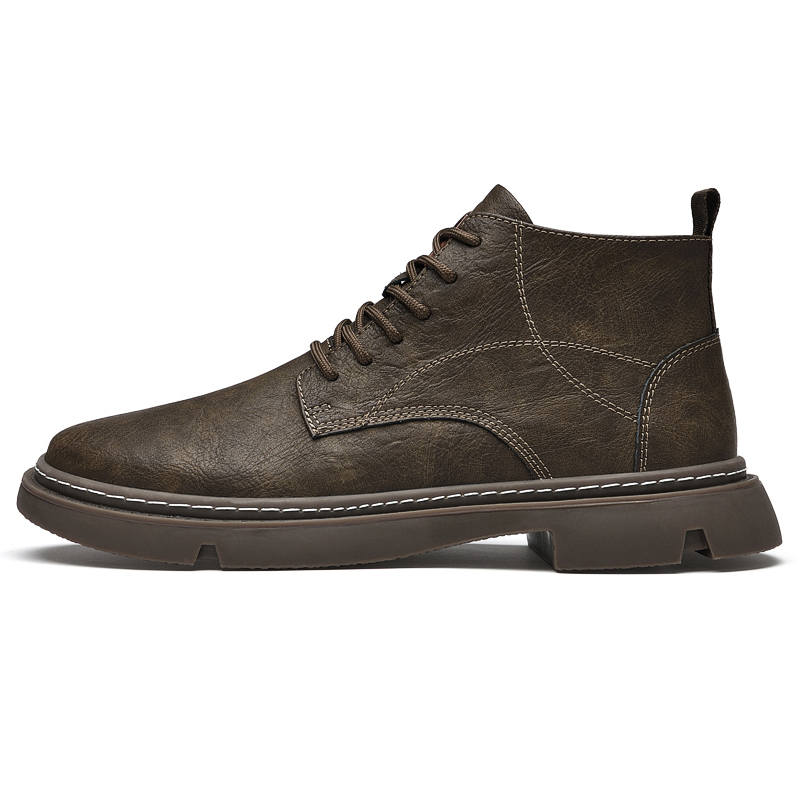 XIMO BULL Top Grain Cow Leather Casual Shoes Men's