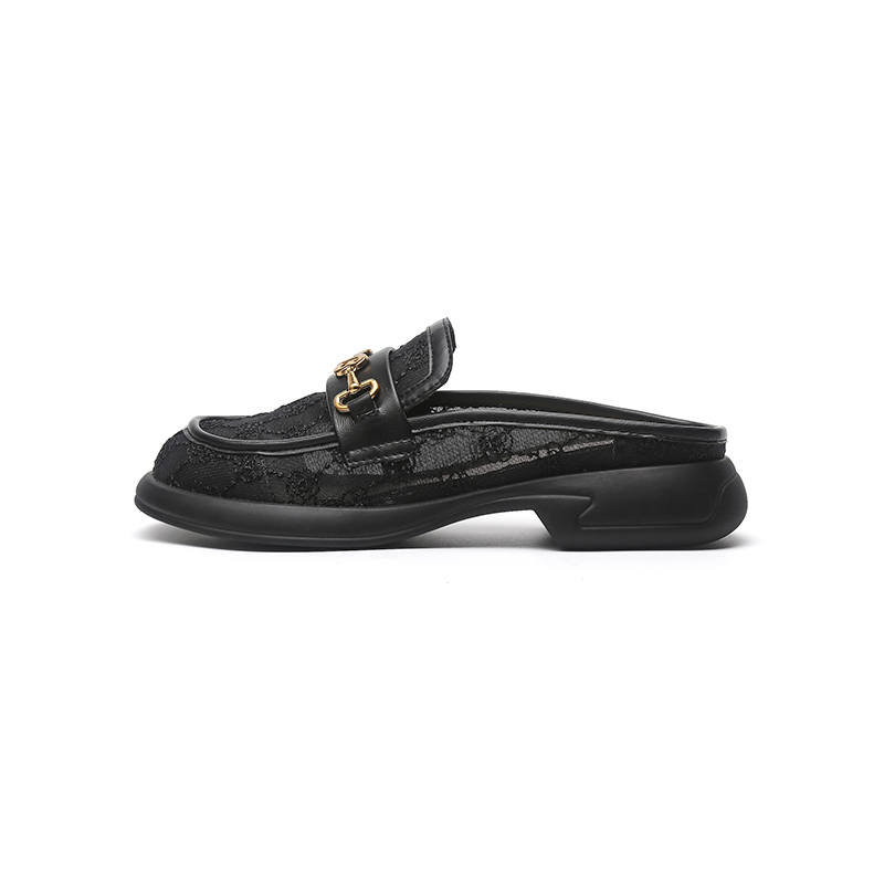 DAPHNE DAPHNE Rubber Sole No Special Function Closed Toe Slippers Women's