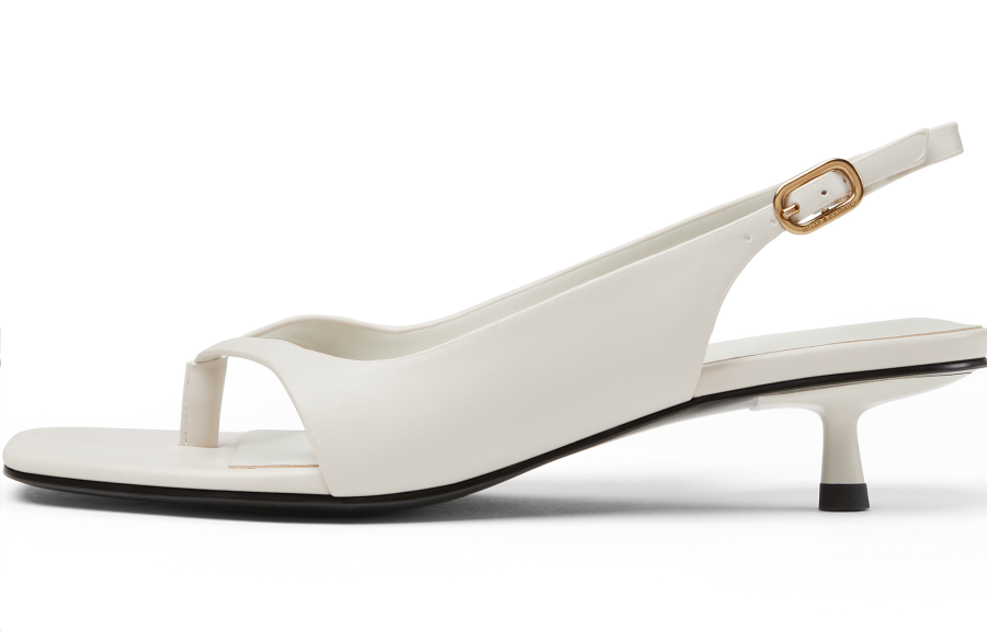 CHARLES&KEITH Small Ck Pu One Strap Sandals 4cm Women's