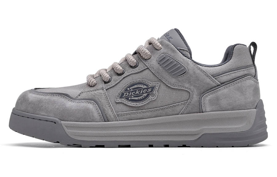 Dickies Low top Skateboard Shoes Men's Concrete Gray