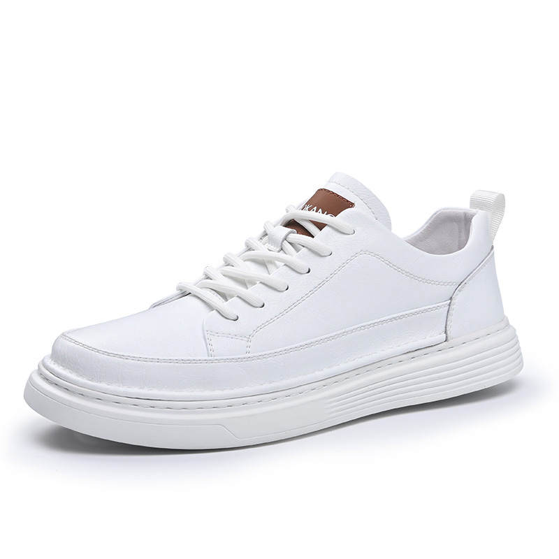 AOKANG Trendy Collection Lightweight And Breathable Low top Skateboard Shoes Men's White