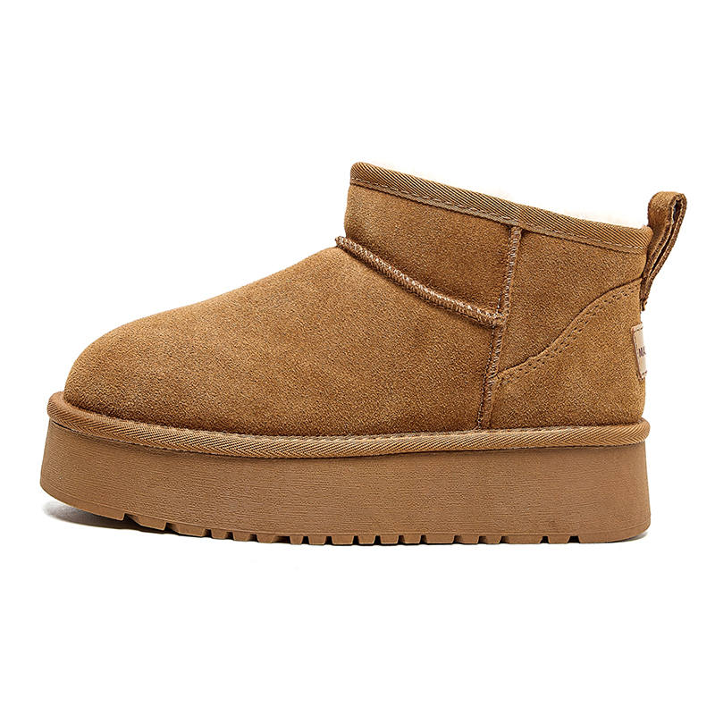 MALEMONKEY MALEMONKEY Cow Suede Thermal Abrasion Resistant Height Increasing Slip Resistant