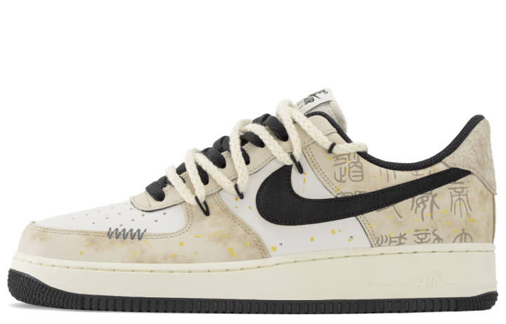 Nike Nike Air Force 1 Qin Dynasty's Bright Moon Slip Resistant Abrasion Resistant Slip Resistant Abrasion Resistant Low top