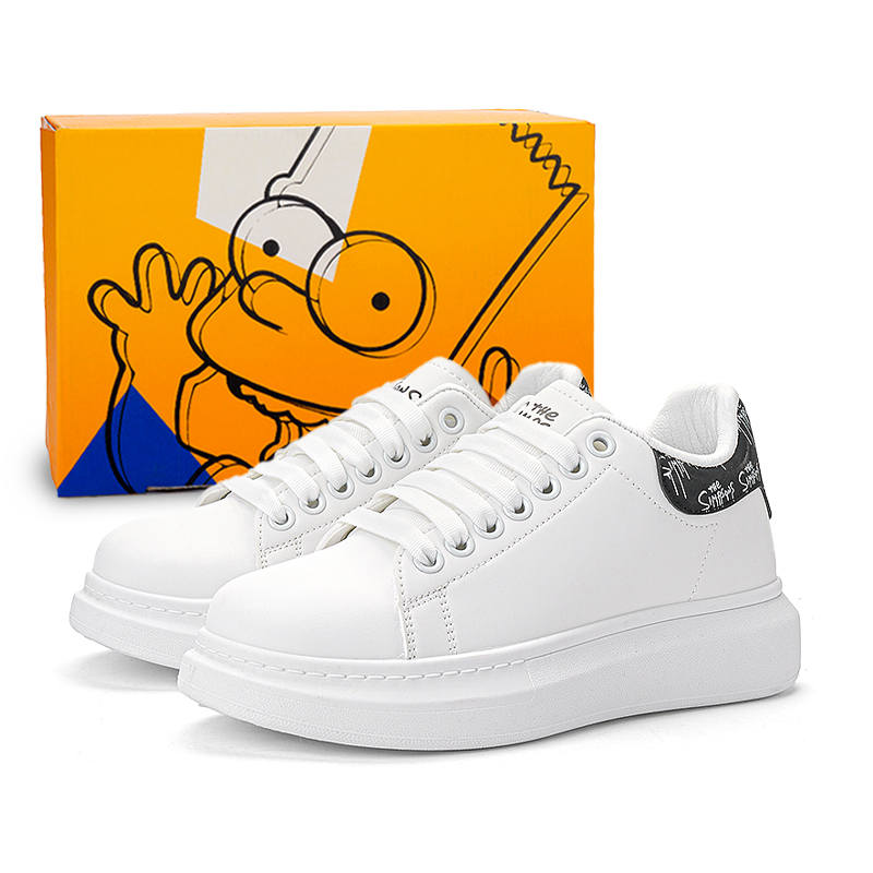 The Simpsons Skateboard Shoes Unisex