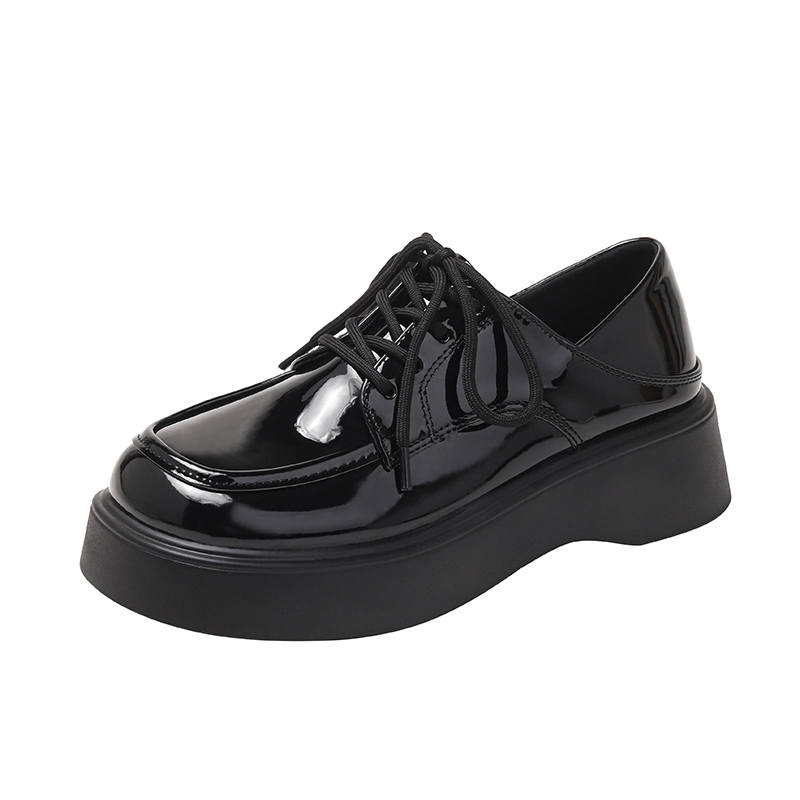 ZUOMILUO Casual Shoes Women's Bright Black