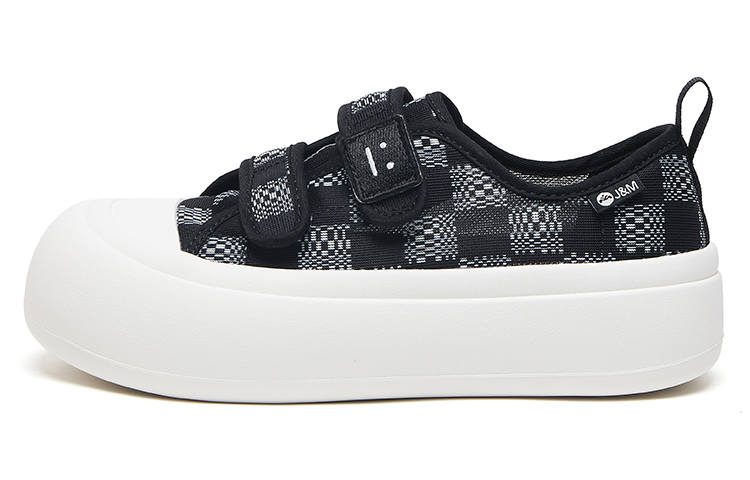 Joy&Mario Fabric Low top Skateboard Shoes 4cm Women's