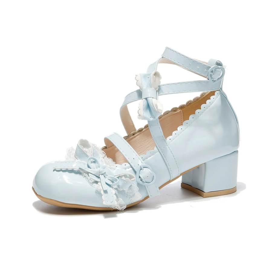 Boldi Kuki Synthetic Leather Mary Jane Shoes Women's