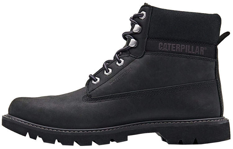 CAT E Colorado WP Abrasion Resistant Slip Resistant Outdoor Boots Unisex Black