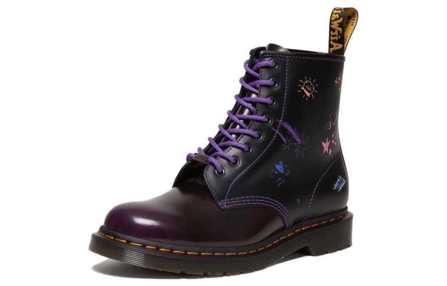 Dr.Martens Dr. Martens X BT21 1460 Leather Boots 'Purple'